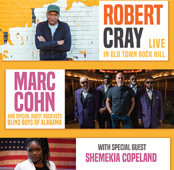 The Robert Cray Band & Marc Cohn featuring guest vocalists the Blind Boys of Alabama and Special Guest Shemekia Copeland